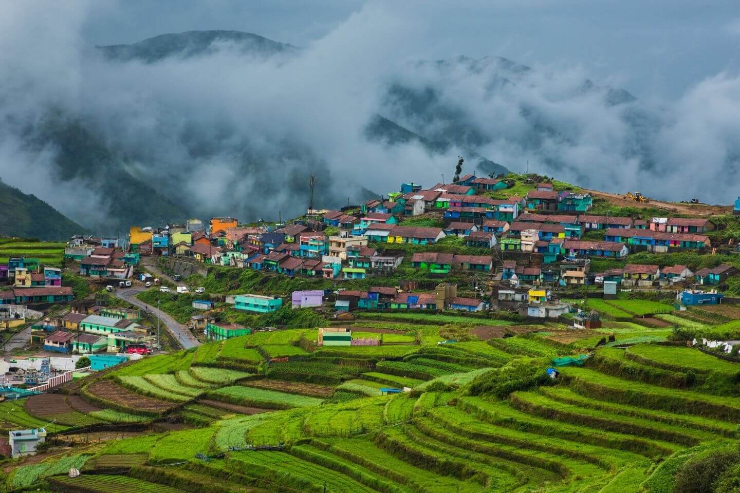 Poombarai Village Kodaikanal Famous Tourism Place