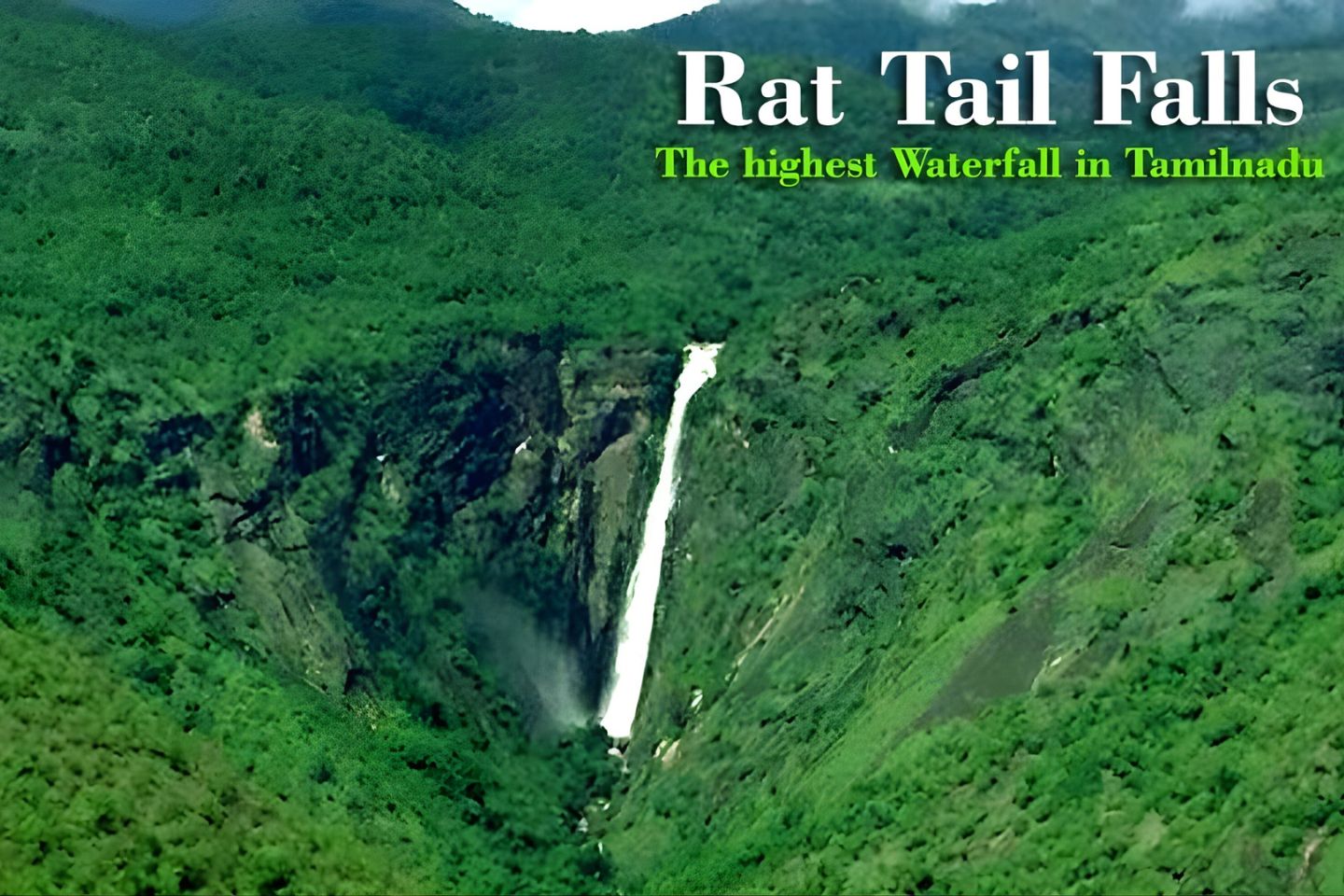 Places to VisitRat Tail Falls, Kodaikanal